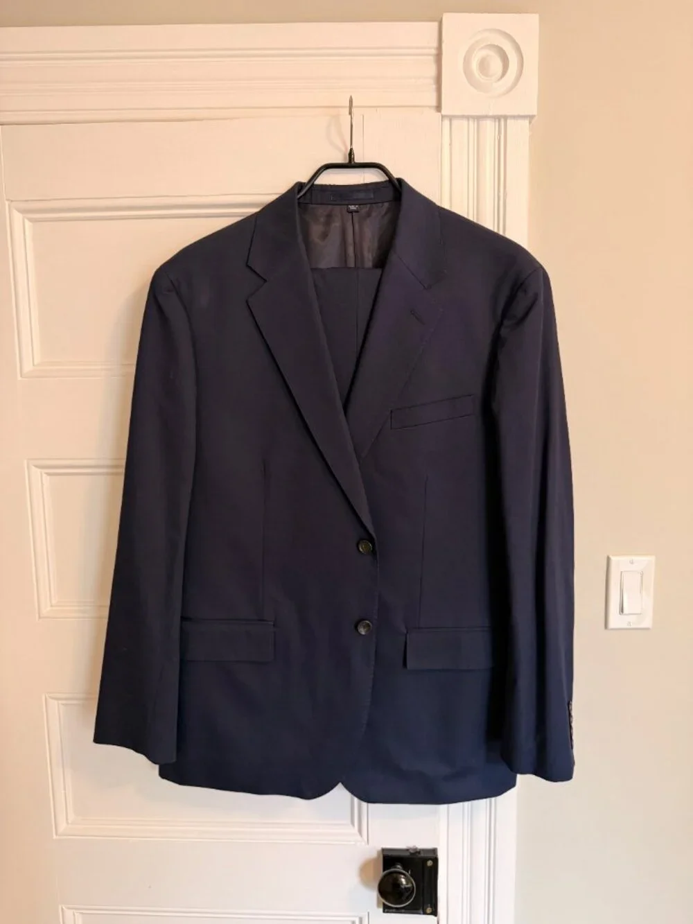 J. Crew Crosby Classic-fit suit in Italian chino